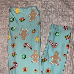 Gingerbread Leggings Juniors Small NWT